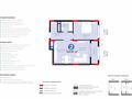 2-комнатная квартира · 54.61 м² · 6/8 этаж, Бухар жырау 20a за 52 млн ₸ в Астане, Нура р-н