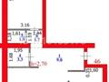 2-комнатная квартира · 84 м² · 5/6 этаж, мкр Старый Аэропорт, Кеменгер стр.41Б за 34 млн ₸ в Уральске — фото 17