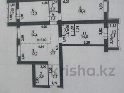 4-комнатная квартира · 108.9 м² · 3/12 этаж, А 52 10 — Новый мост Улы-Дала ГОРЯЧАЯ ЦЕНА за ~ 43.6 млн 〒 в Астане, Алматы р-н