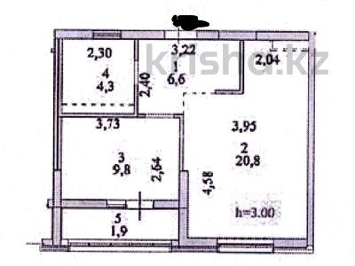 2-бөлмелі пәтер · 43 м² · 10/14 қабат, Е-429 14, бағасы: 28.5 млн ₸ в Астане, Нура р-н