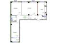 3-комнатная квартира · 105 м², мкр. 10 5 за ~ 47.3 млн 〒 в Конаеве — фото 3
