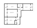 3-комнатная квартира · 112.99 м² · 2/9 этаж, А. Касымканова за 69 млн ₸ в Костанайской обл. — фото 12