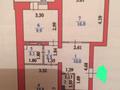 2-комнатная квартира · 60 м² · 1 этаж, Рыскулбекова 16/1-3 за 29.5 млн ₸ в Астане, Алматы р-н — фото 2