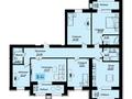 5-бөлмелі пәтер · 177.7 м² · 6/8 қабат, улица А.Бокейхан 29, бағасы: ~ 110.2 млн ₸ в Астане, Есильский р-н
