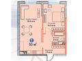 2-комнатная квартира · 53 м², Д.Конаева 17 за 26.5 млн 〒 — фото 3