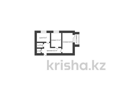 2-комнатная квартира, 53 м², 2/5 этаж, Габдуллина 43 за 27 млн 〒 в Кокшетау
