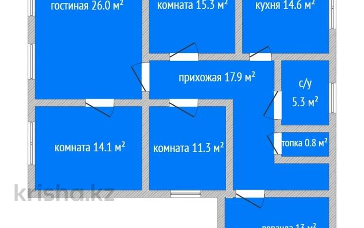 Отдельный дом · 4 комнаты · 105 м² · 10.8 сот., Абая 27 за 30 млн ₸ в  — фото 2