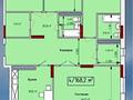 4-бөлмелі пәтер · 168.2 м² · 4/16 қабат, 44 квартал 2 — Аль-Фараби, бағасы: 95 млн ₸ в Костанае — фото 2
