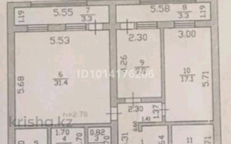 4-комнатная квартира · 106 м² · 5/5 этаж, Самал 20 за 20 млн ₸ в Жанаозен — фото 2