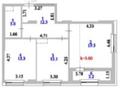 3-бөлмелі пәтер · 68 м² · 9/10 қабат, Молдагалиев 13, бағасы: ~ 42.5 млн ₸ в Астане, Нура р-н — фото 13