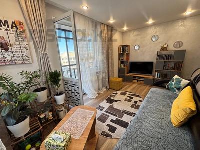 2-бөлмелі пәтер · 42.7 м² · 15/24 қабат, Мукан Тулебаев 5а, бағасы: ~ 25.6 млн ₸ в Астане, Алматы р-н