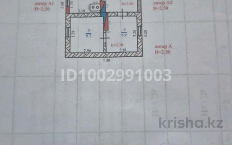 Отдельный дом · 4 комнаты · 45 м² · 9 сот., Наурызбай батыра 15 за 5.5 млн ₸ в Сарканде — фото 2