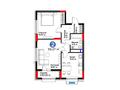 2-комнатная квартира · 59.27 м², ул. Букетова, в сторону мкрн. Кунгей и объездной трассы за ~ 30.3 млн ₸ в Караганде — фото 3