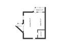 1-бөлмелі пәтер · 47 м² · 3/9 қабат, Назарбаева 3, бағасы: 16.5 млн ₸ в Кокшетау — фото 3