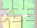 3-бөлмелі пәтер · 97 м² · 12/12 қабат, А 52 6, бағасы: 40 млн ₸ в Астане, Сарайшык р-н — фото 5