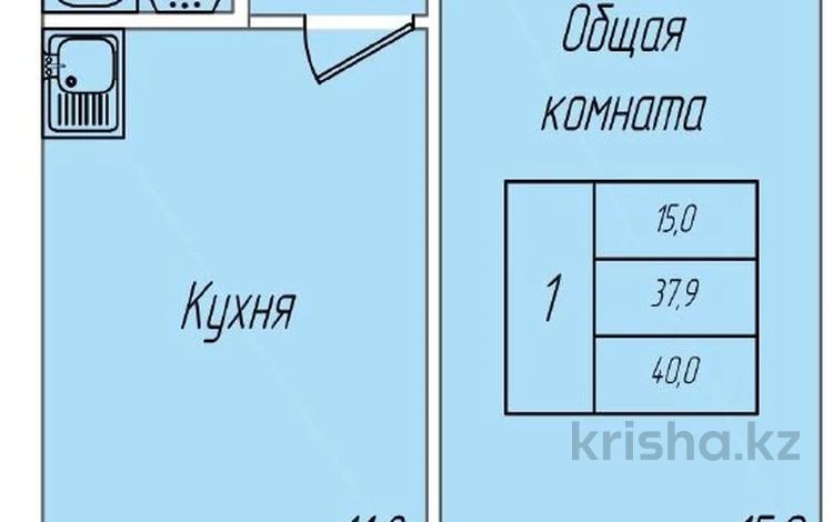 1-бөлмелі пәтер · 40 м² · 2/5 қабат, Промышленная, бағасы: 18 млн ₸ в Костанае — фото 2