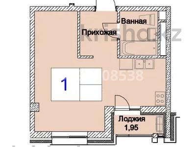 1-комнатная квартира, 30 м², 6/7 этаж, Айтеке Би 3 — Мухамедханова за 14 млн 〒 в Астане, Нура р-н
