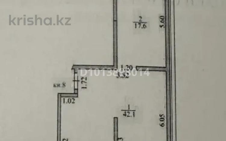2-бөлмелі пәтер · 62 м² · 7/9 қабат, Райымбека 241, бағасы: 39 млн ₸ в Алматы, Жетысуский р-н — фото 2