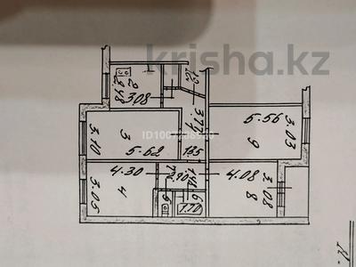 4-комнатная квартира · 82.6 м² · 4/10 этаж, 8 микрорайон 96 за 26 млн 〒 в Темиртау