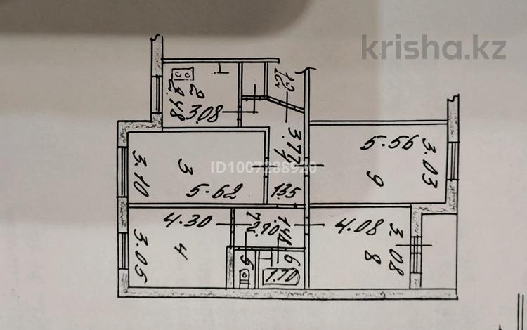 4-бөлмелі пәтер · 82.6 м² · 4/10 қабат, 8 микрорайон 96, бағасы: 26 млн ₸ в Темиртау — фото 2