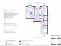 3-бөлмелі пәтер · 100 м² · 3/9 қабат, мкр Нурсая, Абылхаир хана 65, бағасы: 62 млн ₸ в Атырау — фото 4