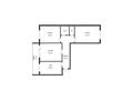 3-бөлмелі пәтер · 71 м² · 4/10 қабат, 7 микрорайон 16, бағасы: 28 млн ₸ в Костанае — фото 20