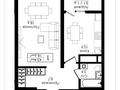 1-комнатная квартира · 42.2 м² · 4/16 этаж, мкр Нурсат, Аргынбекова за 25 млн ₸ в Шымкенте, Каратауский р-н — фото 9