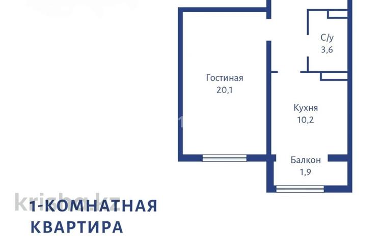 2-комнатная квартира, 48 м², 1/7 этаж, Шугыла 52 — скоро открытие ул Сайна , дом находится по малой сайна за 21 млн 〒 в Алматы, Алатауский р-н — фото 2