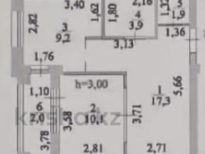 2-бөлмелі пәтер · 44.4 м² · 2/6 қабат, Аль-Фараби 33, бағасы: 37.9 млн ₸ в Астане, Есильский р-н