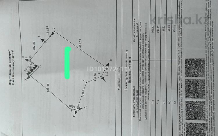 Жер телімі · 40 га, Учетный квартал 634 — П.Батан, бағасы: 40 млн ₸ в Каскелене — фото 6