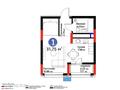 1-бөлмелі пәтер · 32 м² · 13/19 қабат, Туран 51/1, бағасы: 25.5 млн ₸ в Астане, Нура р-н — фото 2