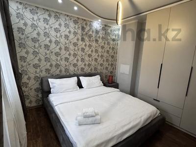 2-комнатная квартира · 55 м² · 10/25 этаж, Абиша Кекильбаева 270 за 20 000 ₸ в Алматы, Бостандыкский р-н
