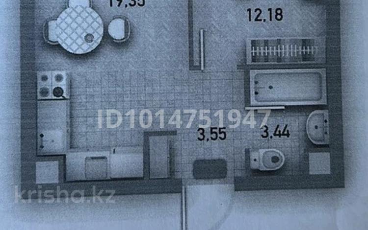 2-бөлмелі пәтер · 38.9 м² · 1/5 қабат, Бокина — 7-я школа, бағасы: 17.9 млн ₸ в Талгаре — фото 2