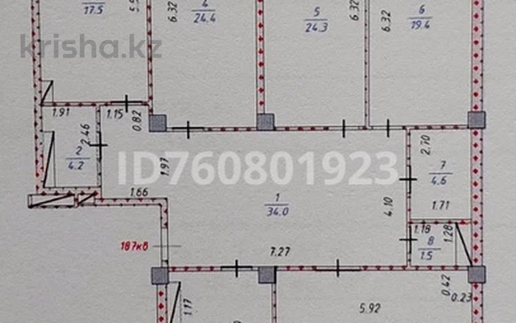 5-бөлмелі пәтер · 187.6 м² · 3/10 қабат, 18 7, бағасы: 61 млн ₸ в Актау, 18-й мкр  — фото 17