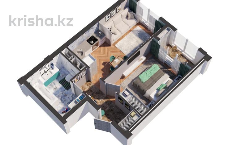 2-бөлмелі пәтер · 42.23 м² · 9/10 қабат, Каныша Сатпаева 82/9, бағасы: ~ 22.4 млн ₸ в Усть-Каменогорске — фото 3