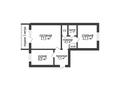 2-комнатная квартира · 53 м² · 2/5 этаж, Баймагамбетова за 25.5 млн ₸ в Костанае — фото 3