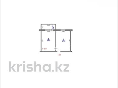 1-комнатная квартира · 35.9 м² · 9/9 этаж, 5 микрорайон 37 — Супермаркет новый «Алтындар», 4 школа, сады, магазин «Квант», супермаркет «Перекресток» за 10 млн ₸ в Аксае