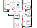 4-бөлмелі пәтер · 120 м² · 9/9 қабат, Толе би 59 — Халифа Бен Заид аль- Нахаян, бағасы: 107 млн ₸ в Астане, Нура р-н — фото 20