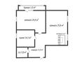 5-комнатная квартира · 180.9 м² · 2/5 этаж, Юрия Гагарина за 70 млн ₸ в Костанае — фото 14