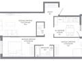 3-комнатная квартира · 68.1 м² · 2/9 этаж, пр. Жумабаева пр. Жумабаева за ~ 34.8 млн ₸ в Астане — фото 11
