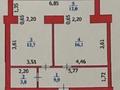 1-бөлмелі пәтер · 54.5 м² · 5/10 қабат, мкр Жана Орда 2/1, бағасы: 22.3 млн ₸ в Уральске — фото 2