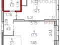 2-бөлмелі пәтер · 45 м² · 16/21 қабат, Мангилик Ел 62, бағасы: 40.5 млн ₸ в Астане, Есильский р-н — фото 14