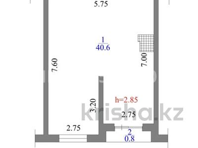 1-бөлмелі пәтер · 41.4 м² · 6/6 қабат, Мкр. Кайрат уч. 377, бағасы: 26 млн ₸ в Алматы, Медеуский р-н