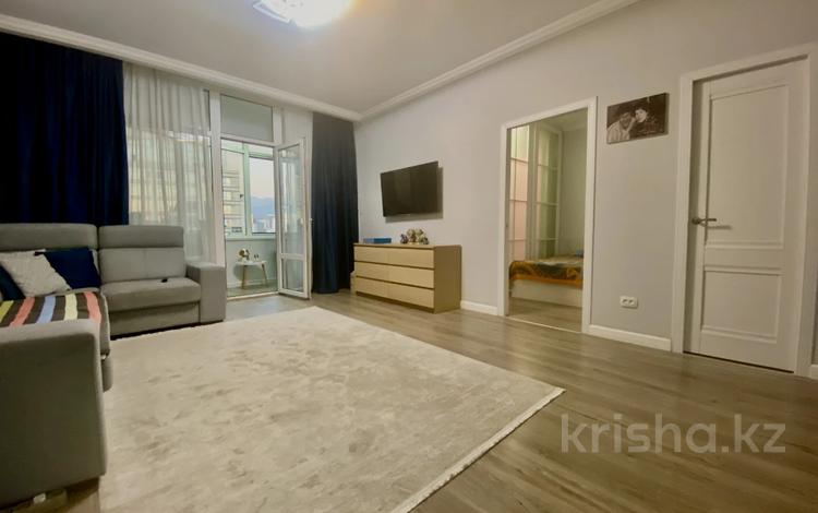 2-бөлмелі пәтер · 60 м² · 18/19 қабат, Сатпаева 30а, бағасы: 56 млн ₸ в Алматы, Бостандыкский р-н — фото 2