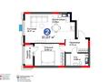 2-комнатная квартира · 51.07 м² · 8/10 этаж, Турар Рыскулов 9 за 38.5 млн 〒 в Астане, Есильский р-н — фото 14