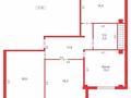3-бөлмелі пәтер · 82 м² · 10/10 қабат, Юго-Восток ш/а., Шахтеров — 3 поликлиника, бағасы: 29 млн ₸ в Караганде, Казыбек би р-н — фото 14