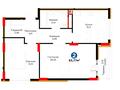 2-бөлмелі пәтер · 63.77 м² · 9/14 қабат, Е 101 5, бағасы: ~ 38.5 млн ₸ в Астане, Нура р-н — фото 3