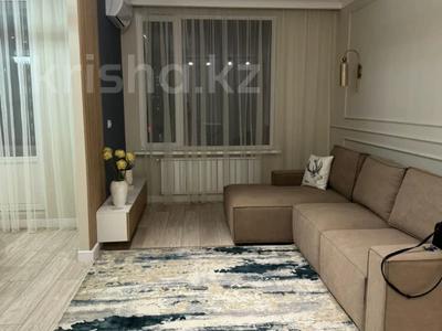 2-комнатная квартира · 50 м² · 8/16 этаж, Каныша Сатпаева за 51.5 млн ₸ в Алматы, Бостандыкский р-н