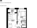 2-комнатная квартира · 52.76 м² · 5/9 этаж, Нажимеденова — A426 за 28 млн ₸ в Астане, Сарайшык р-н — фото 3