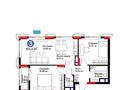 3-комнатная квартира · 65.3 м² · 8/9 этаж, Туран 57/6 за 52 млн ₸ в Астане, Есильский р-н — фото 3